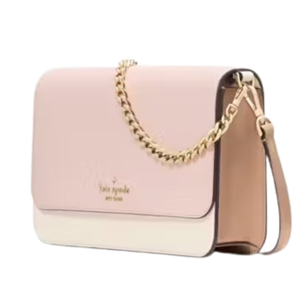 Kate Spade Madison Willow Convertable Crossbody in Color Rose Smoke